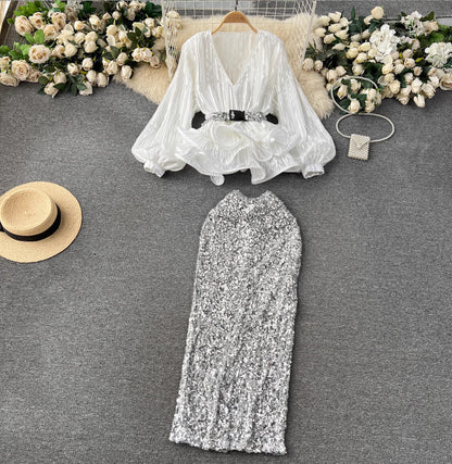 Paris Party skirt and top set