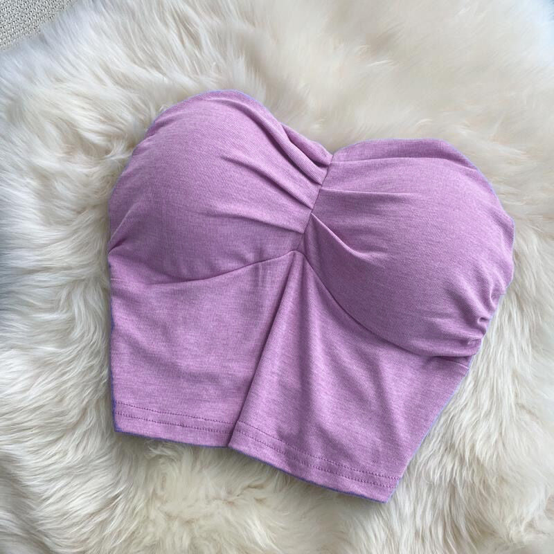 Melanie Ruched Strapless Tube