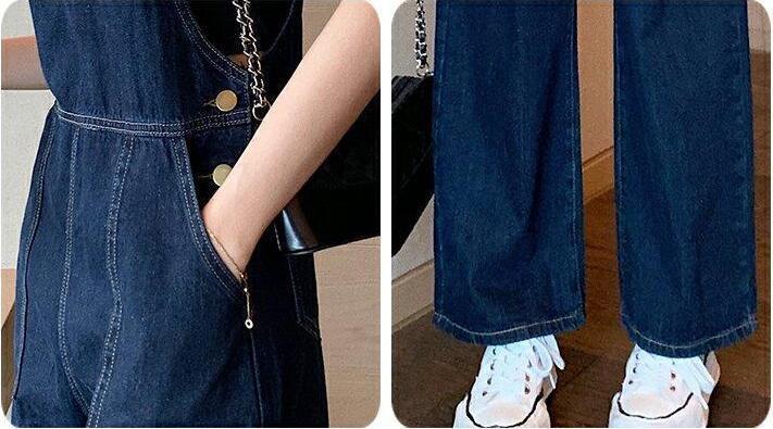 Taryn Denim dungaree