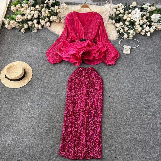 Paris Party skirt and top set