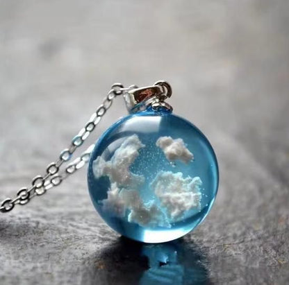 Crystal Sphere Necklace