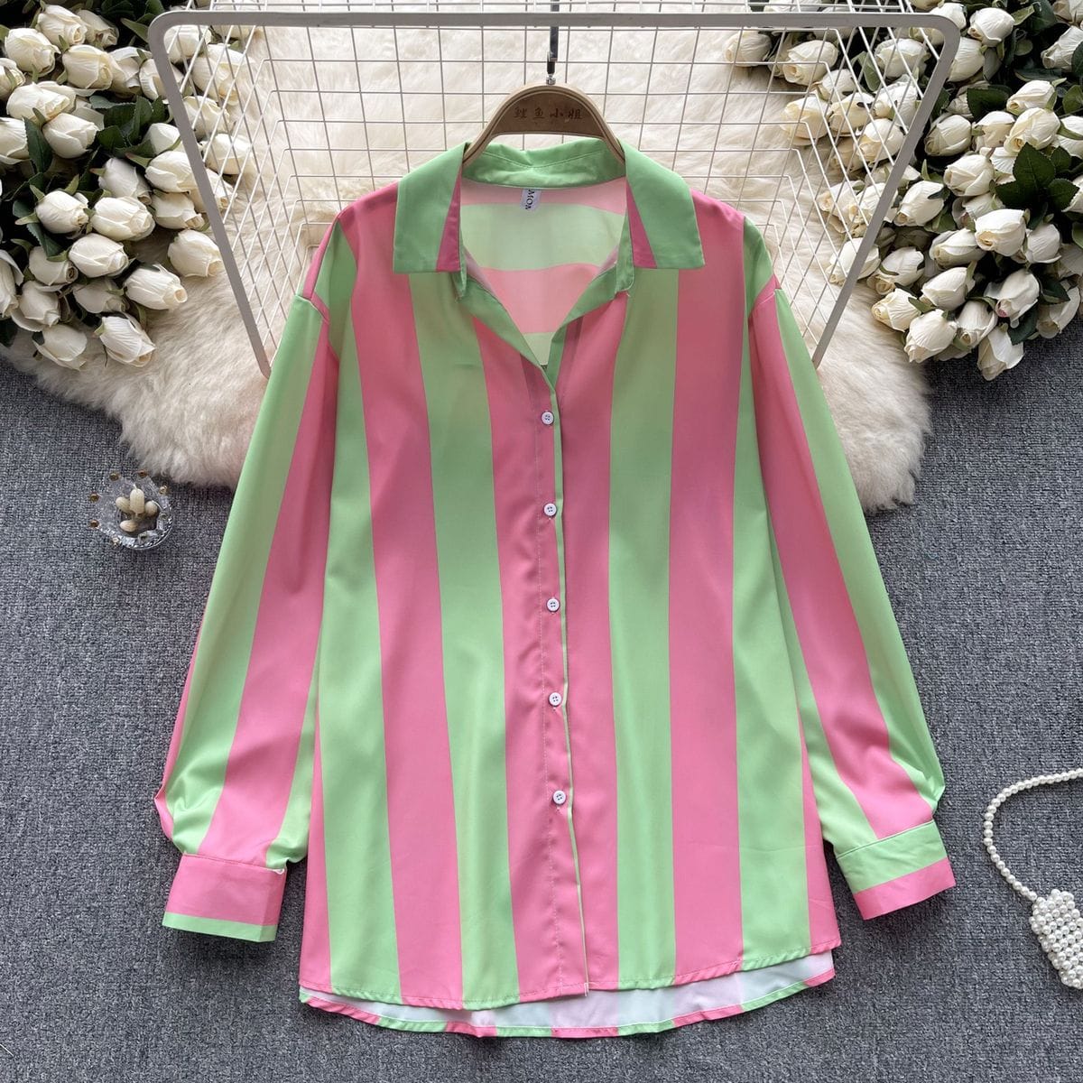Kylee Luxury Stripe Shirt