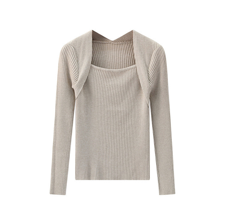 Aria Trendy Knit Layered Top