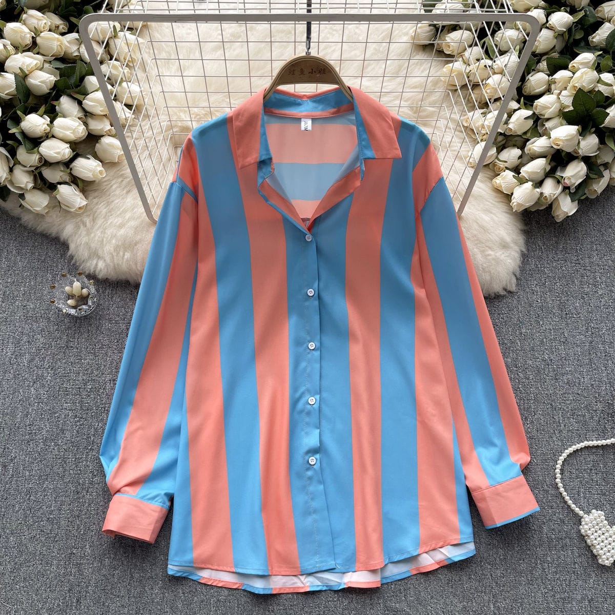 Kylee Luxury Stripe Shirt