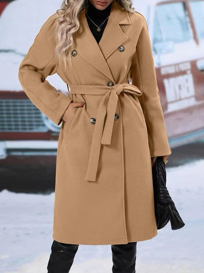Kathy trench coat with belt
