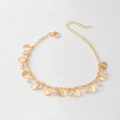 Shell Leaf Anklet