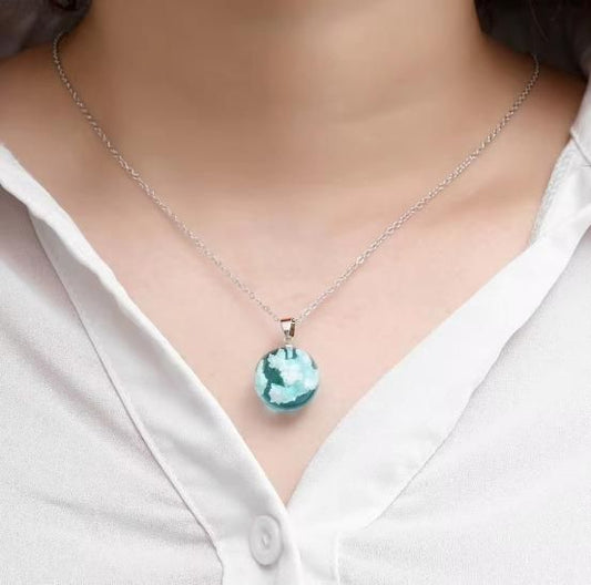 Crystal Sphere Necklace