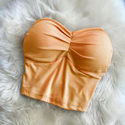 Melanie Ruched Strapless Tube