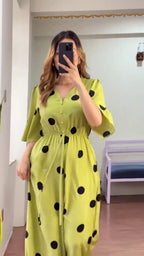 Luxury Polka Jumpsuit