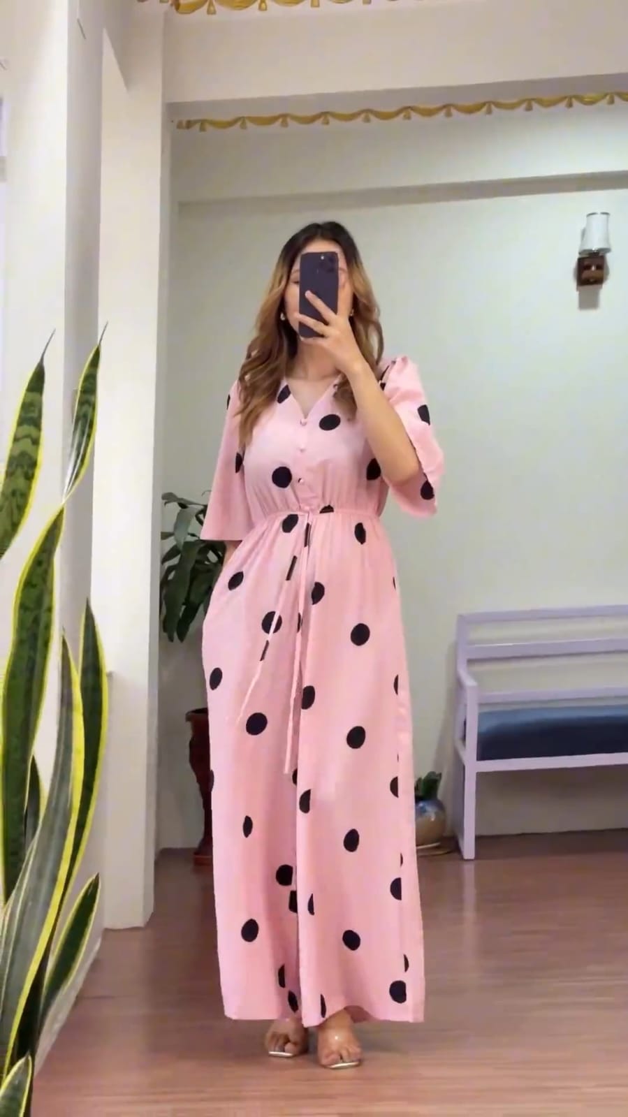 Luxury Polka Jumpsuit