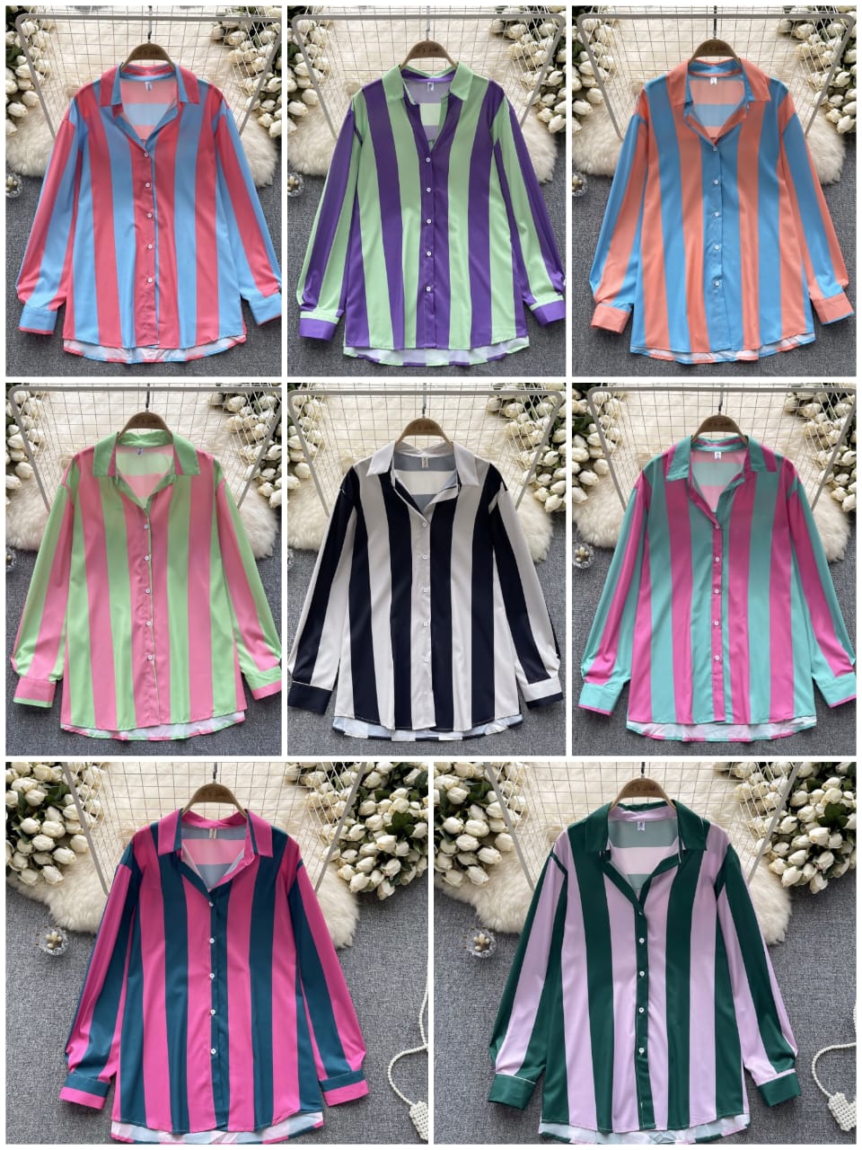 Kylee Luxury Stripe Shirt