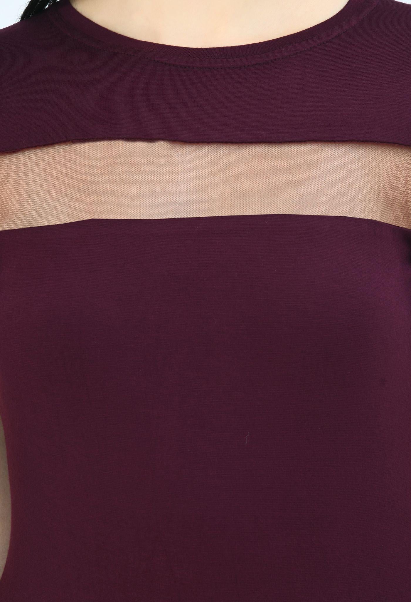 Airbiter Cotton Blend Solid Tops