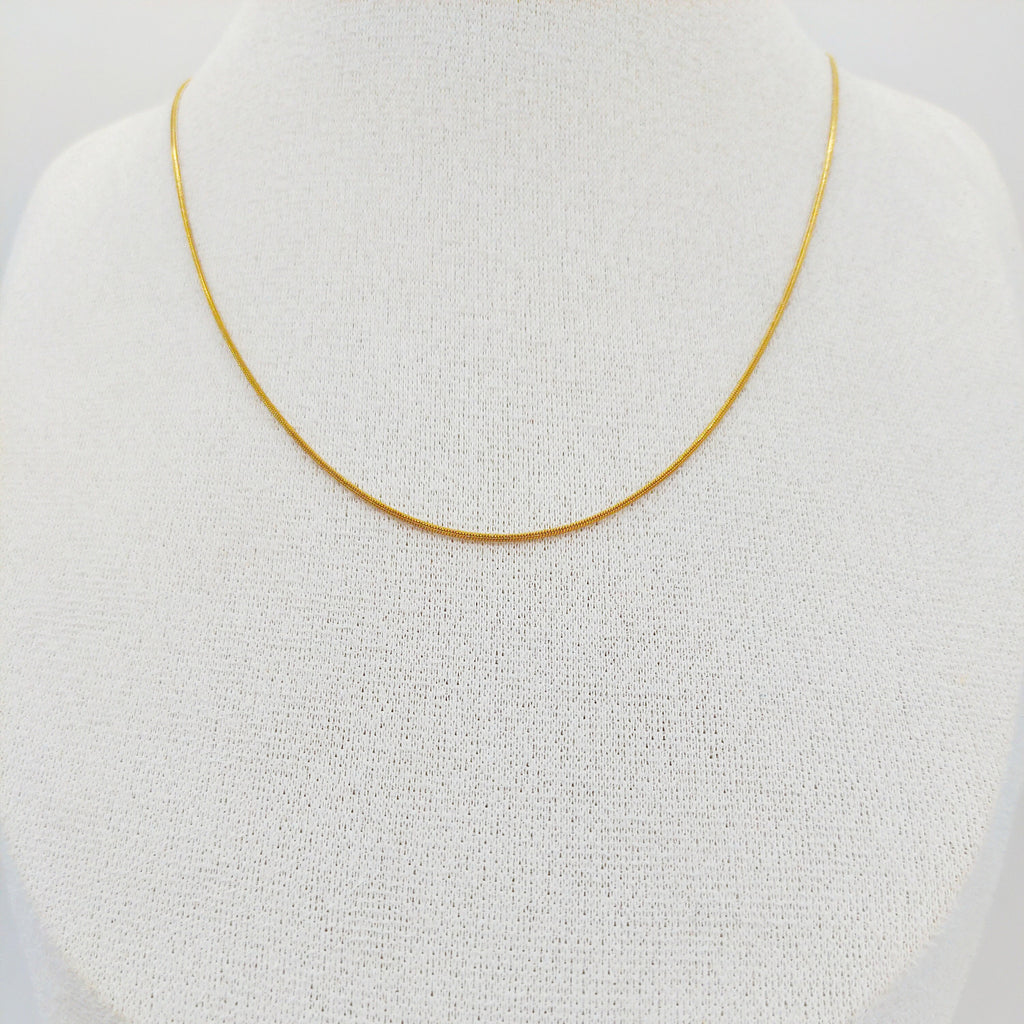 18K Gold Stainless Steel Chain Blade