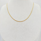 18K Gold Stainless Steel Chain Blade