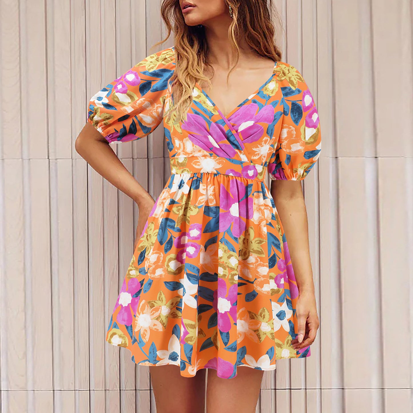 Primrose Blossom A-Line Dress