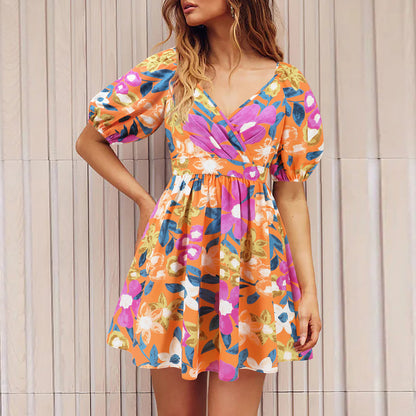 Primrose Blossom A-Line Dress