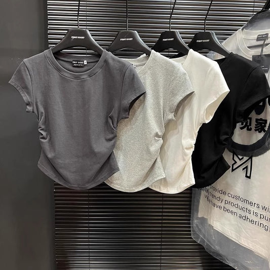 Asher crunched Tee