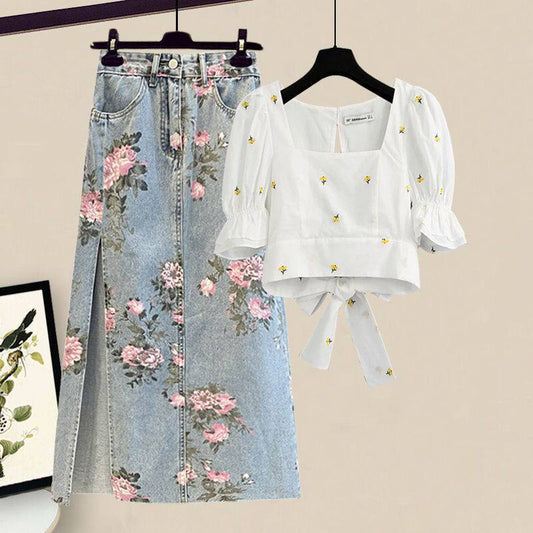 Renata Denim Skirt