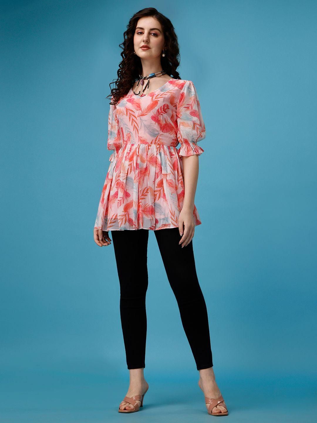 Mellisa Printed Georgette Top