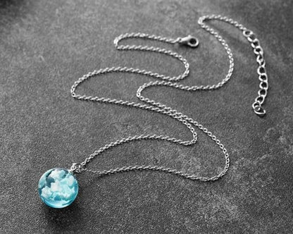 Crystal Sphere Necklace