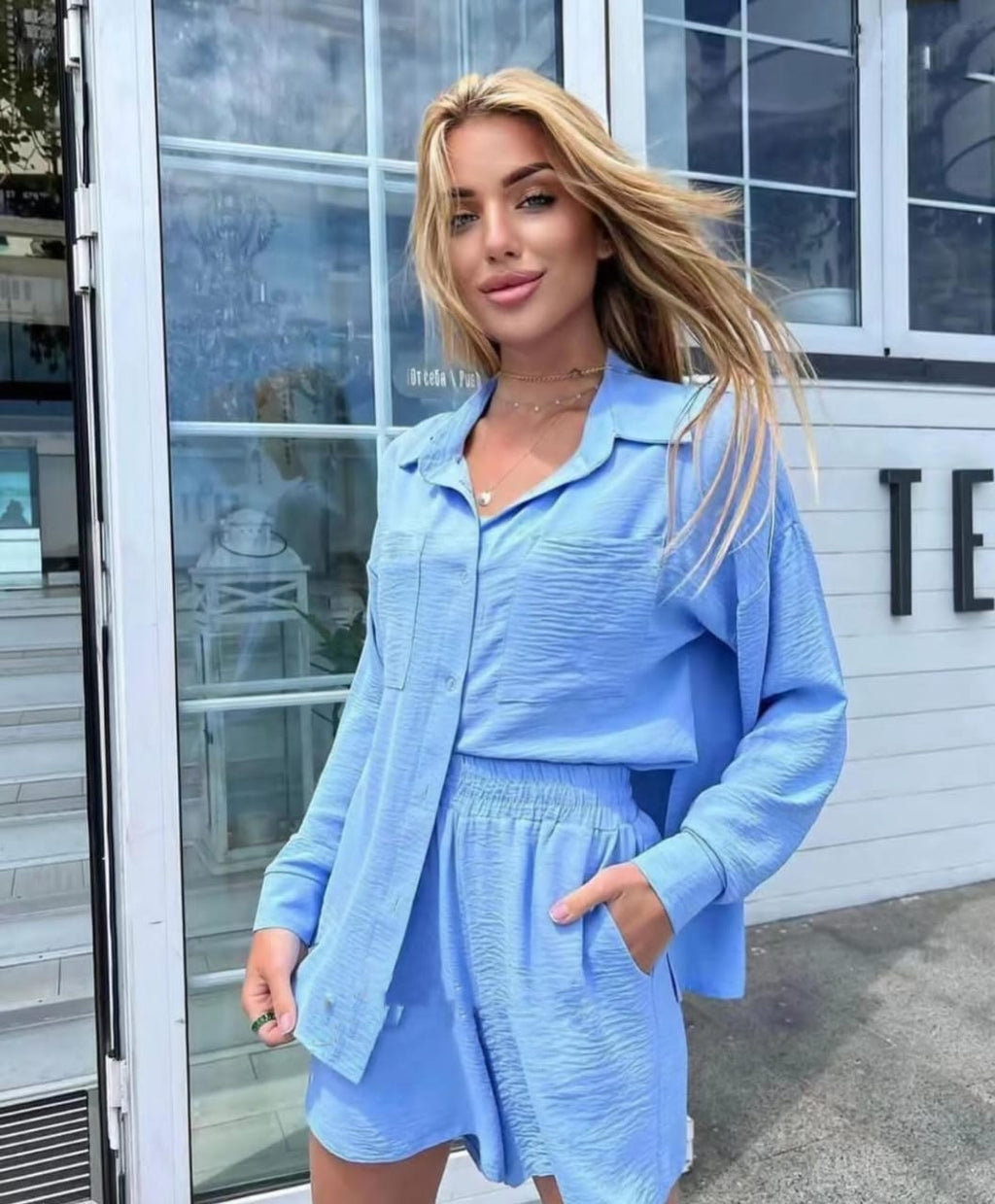 Kira Linen coord set (3 piece)