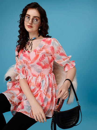 Mellisa Printed Georgette Top