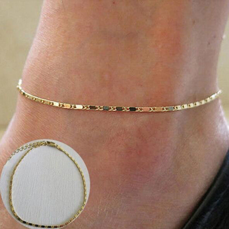 Simple chain Anklet