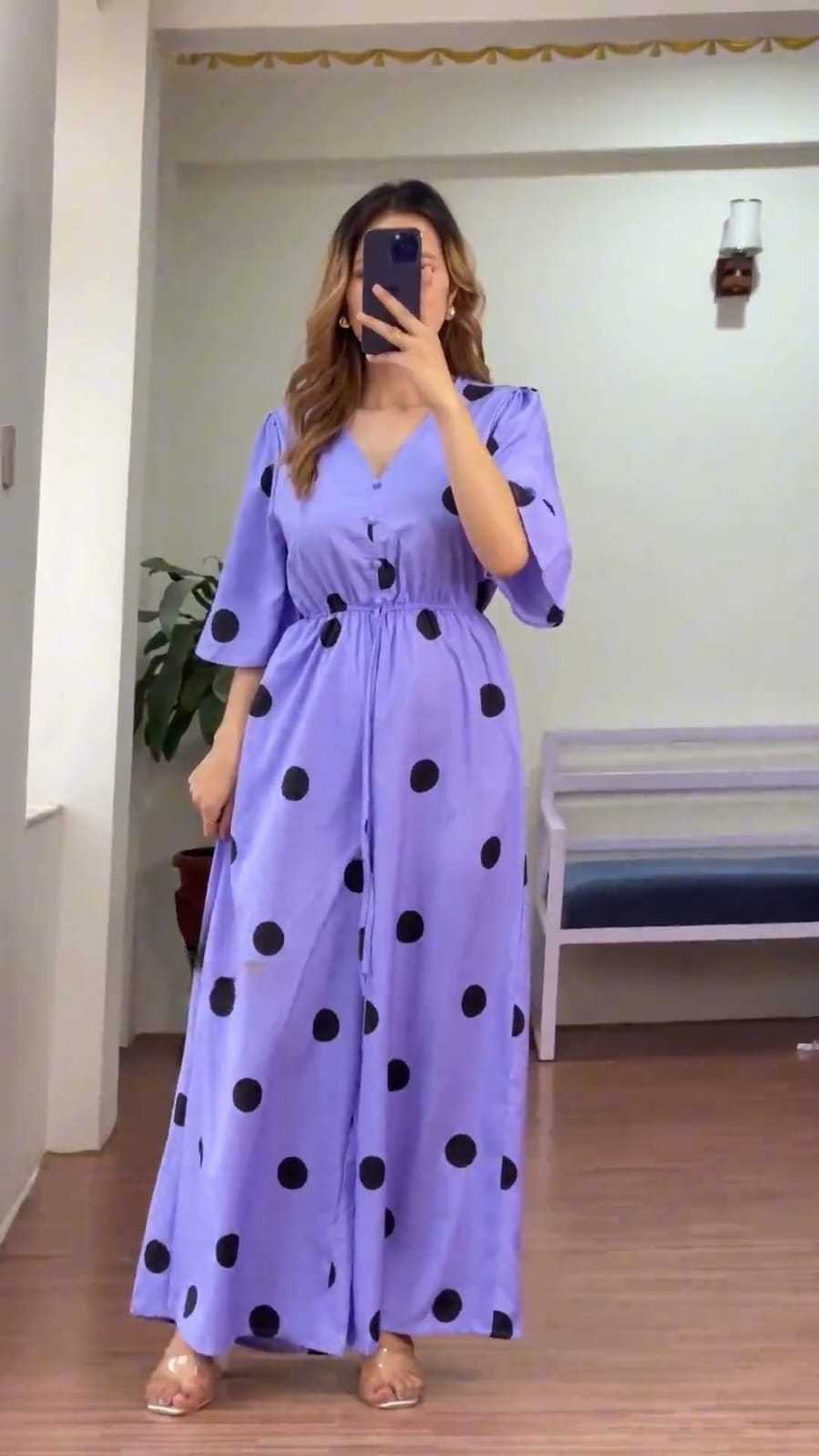 Luxury Polka Jumpsuit