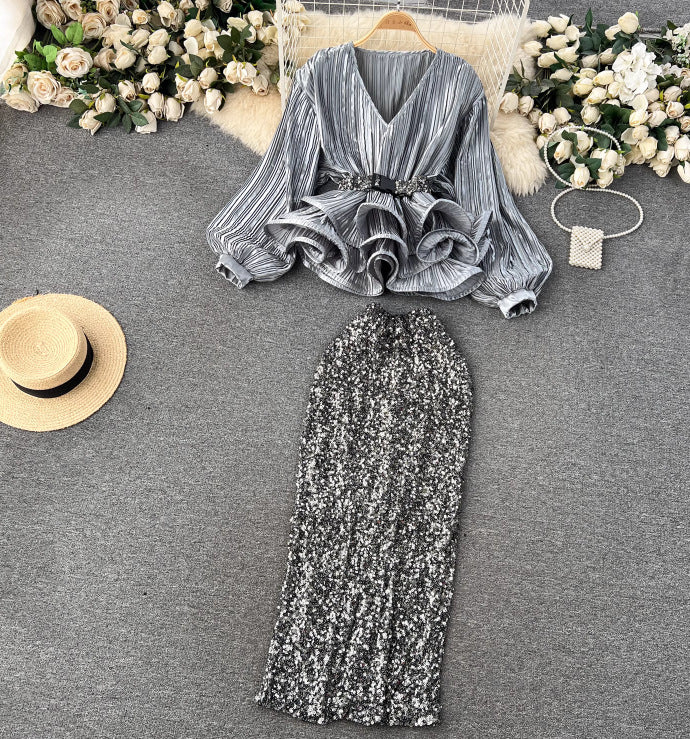 Paris Party skirt and top set