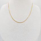 18K Gold Stainless Steel Chain Blade