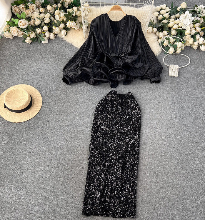 Paris Party skirt and top set