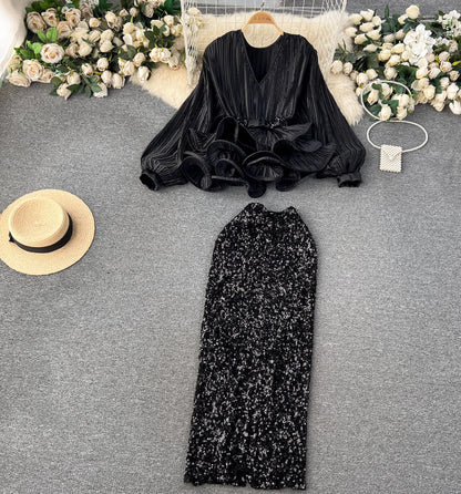 Paris Party skirt and top set
