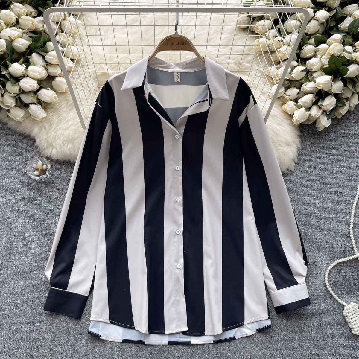 Kylee Luxury Stripe Shirt