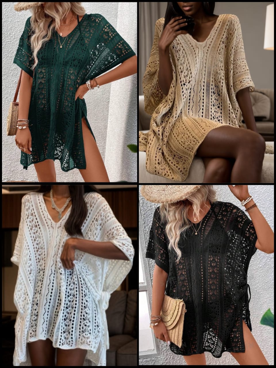 Savana Crosea Luxury Kimino Dress