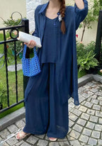 Bracy Luxury 3 Pc Linen Coord Set