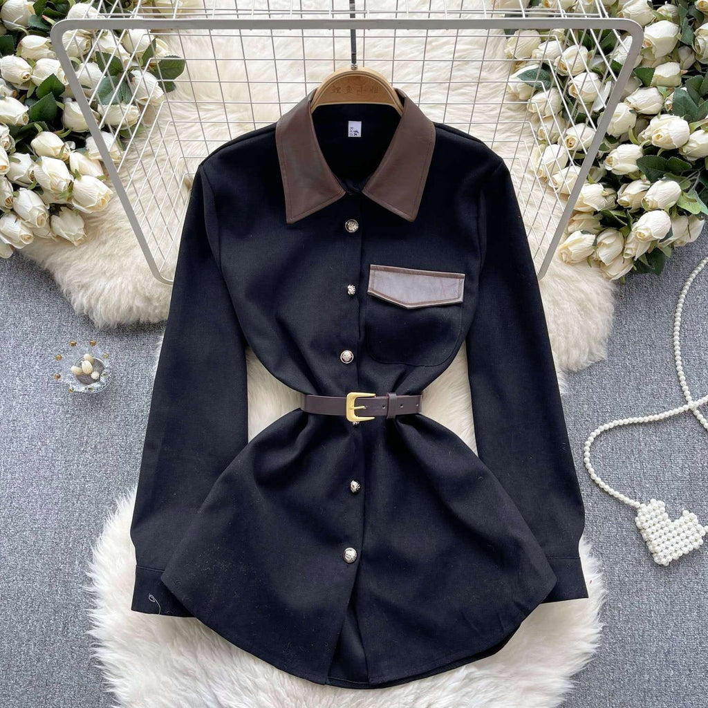 Amelia luxury shirts (with free belt)