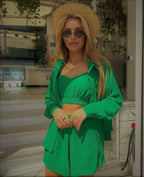 Kira Linen coord set (3 piece)