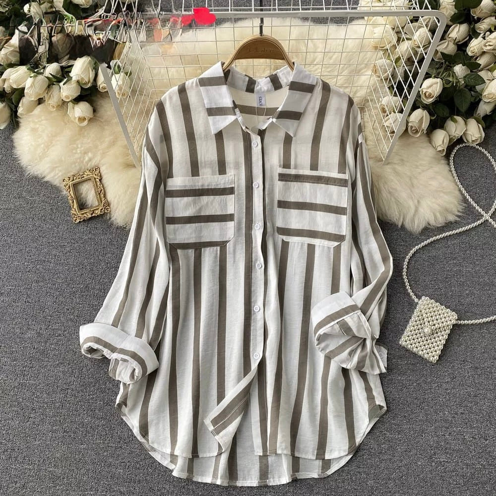 Diana Luxury Stripped Shirt