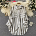 Diana Luxury Stripped Shirt