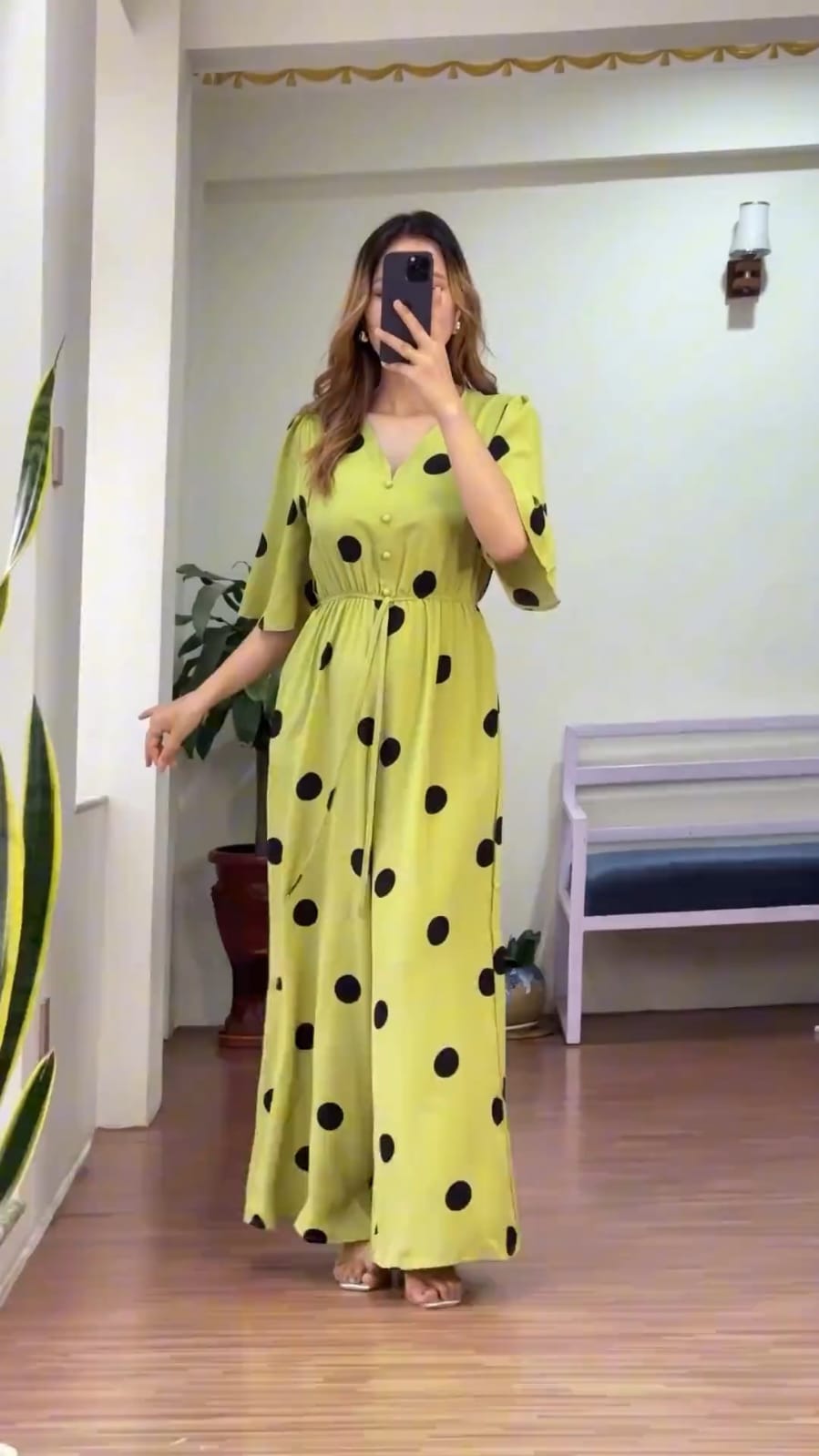 Luxury Polka Jumpsuit