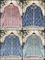Tracy Luxury Embroidery Shirt