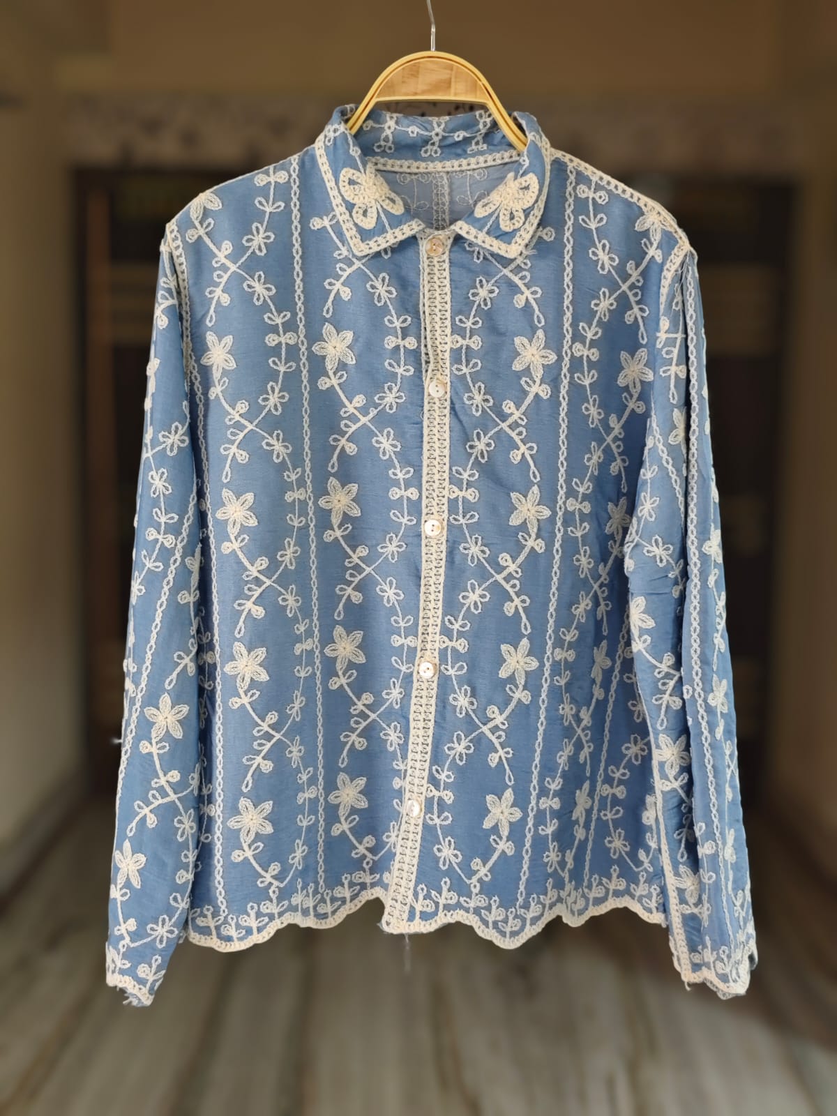 Tracy Luxury Embroidery Shirt