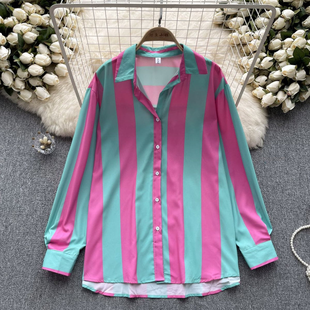 Kylee Luxury Stripe Shirt