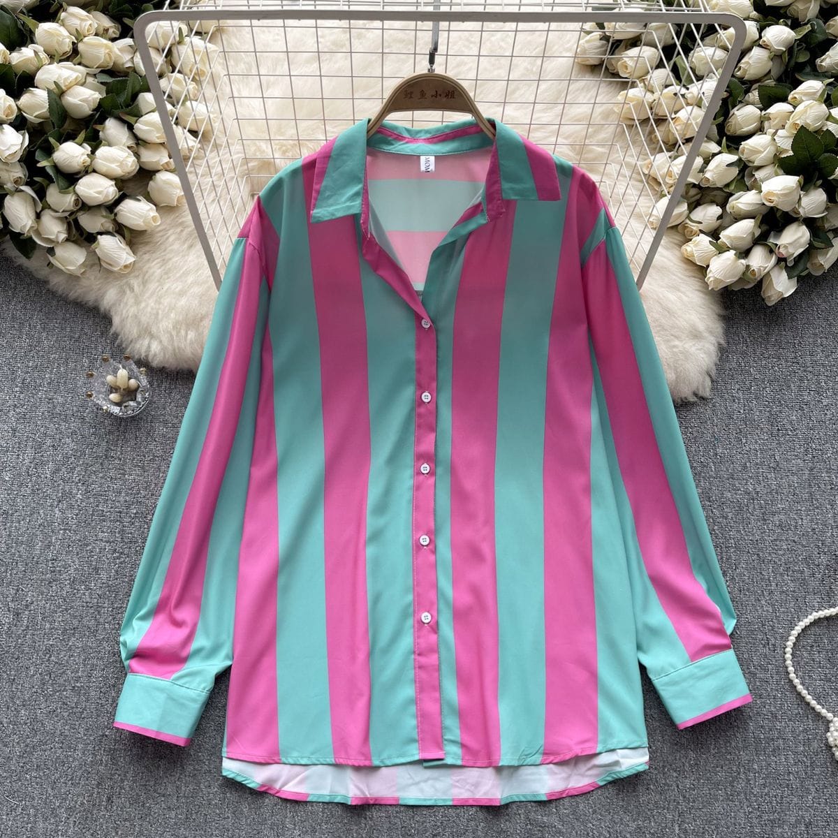 Kylee Luxury Stripe Shirt