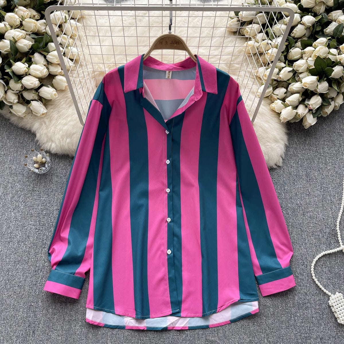 Kylee Luxury Stripe Shirt