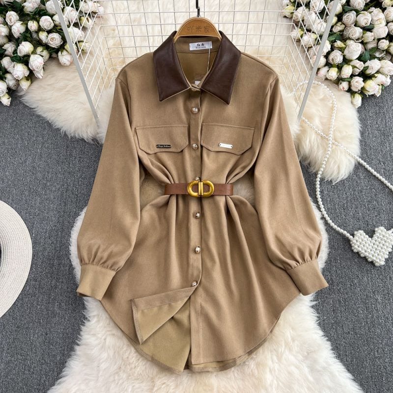 Amelia luxury shirts (with free belt)