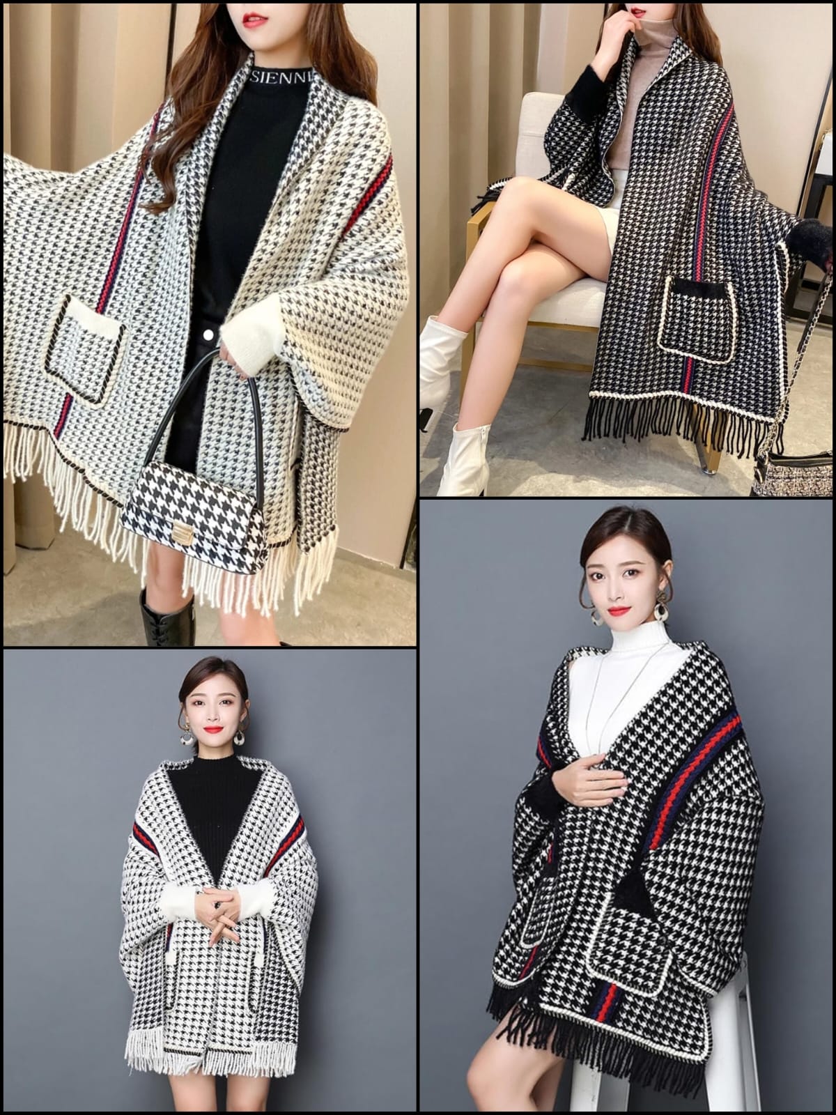 Zengirl Luxury Sleeves Shawl