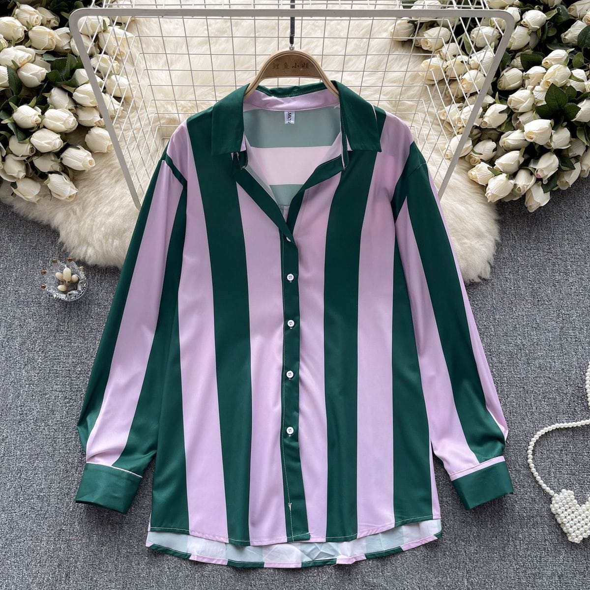 Kylee Luxury Stripe Shirt