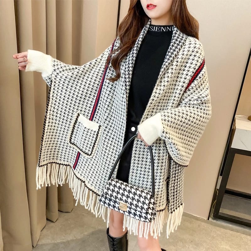 Zengirl Luxury Sleeves Shawl