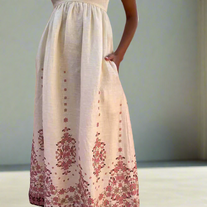 Mira Floral Harmony Maxi DRESS